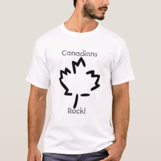 T-shirt Rocha dos canadenses