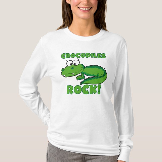 T-shirt Rocha dos crocodilos (Frente)