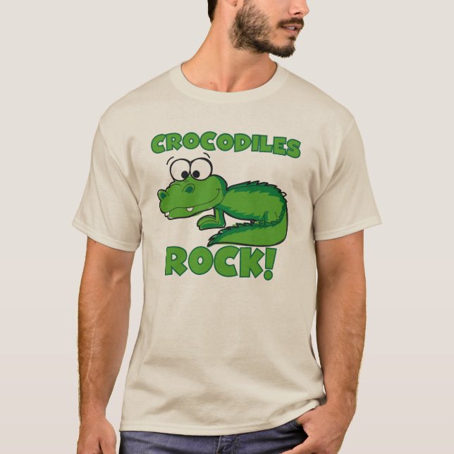 T-shirt Rocha dos crocodilos (Frente)