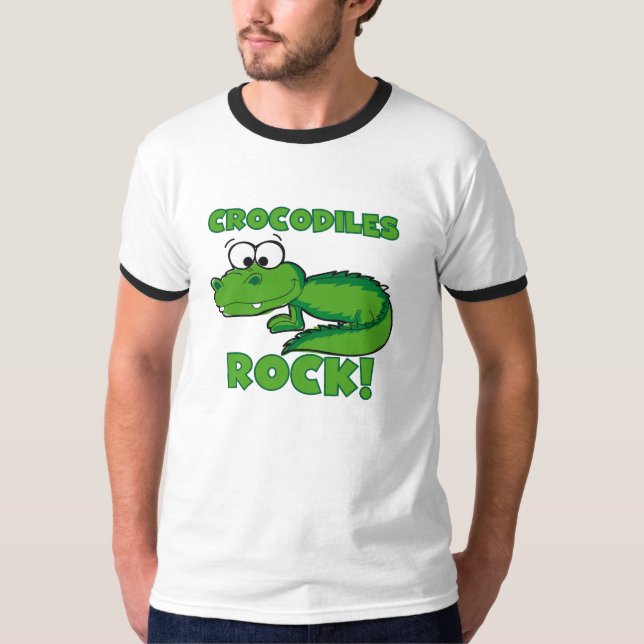 T-shirt Rocha dos crocodilos (Frente)