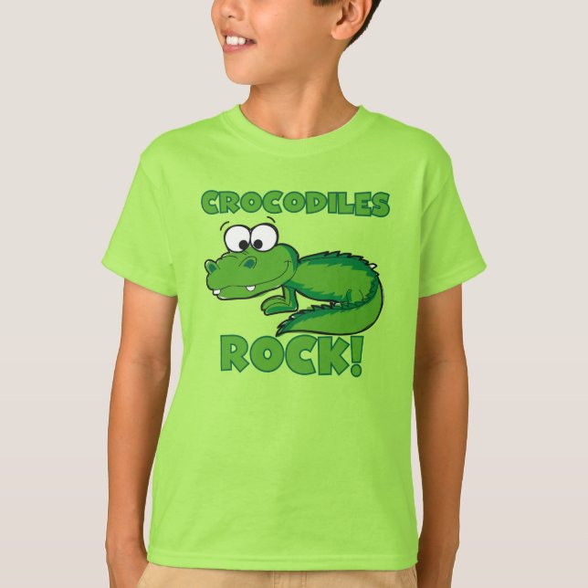 T-shirt Rocha dos crocodilos (Frente)