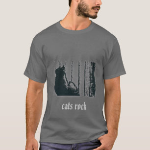 T-shirt rocha dos gatos