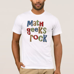 T-shirt Rocha dos geeks da matemática