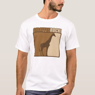 T-shirt Rocha dos girafas