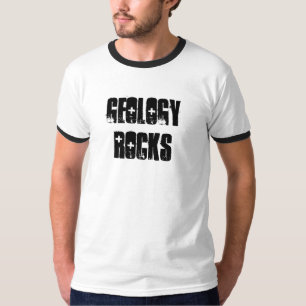 T-shirt Rochas da geologia