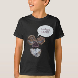 T-shirt Rochas da geologia!