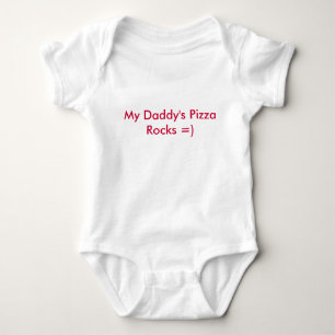 T-shirt Rochas da pizza do meu pai =)