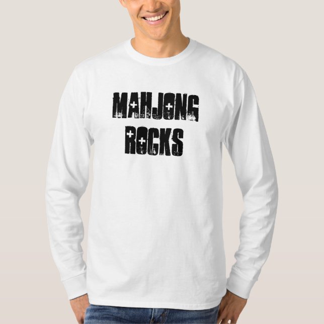 T-shirt Rochas de Mahjong (Frente)