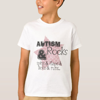 T-shirt rochas do autismo