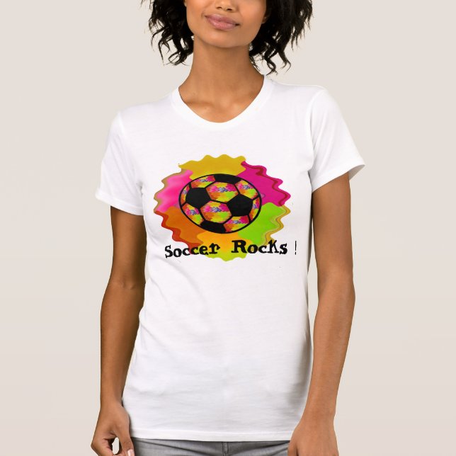 T-shirt Rochas do futebol! (Frente)
