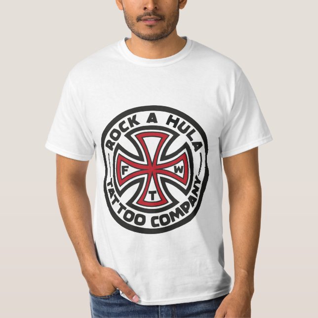 T-shirt Rock a Hula Tattoo (Frente)