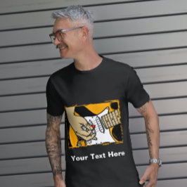 T-Shirt Rock and Roll Guiter