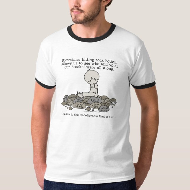 T-shirt Rock Bottom (Frente)