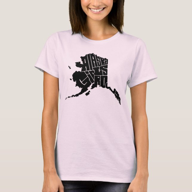 T-shirt Rock Das Girls Do Alasca! (Frente)