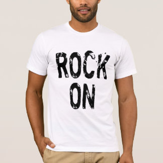 T-shirt Rock On Rock Off