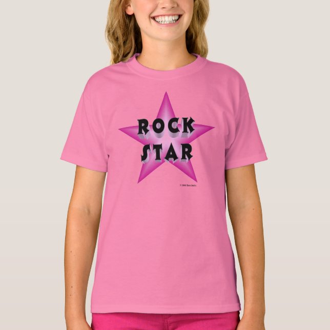 T-shirt Rock Star (Frente)