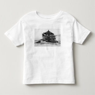 T-shirt Rockaway, fotografia do hotel de Lytle do lago