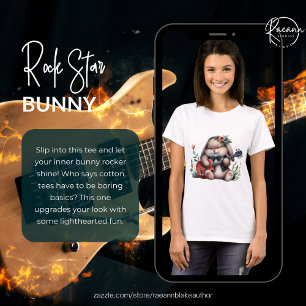 T-Shirt Rockstar Bunny
