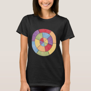 T-shirt roda colorida