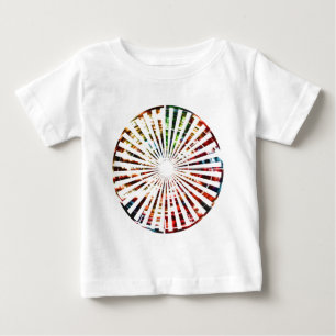 T-shirt Roda da Fortuna - Designs Vermelhas Sparkle