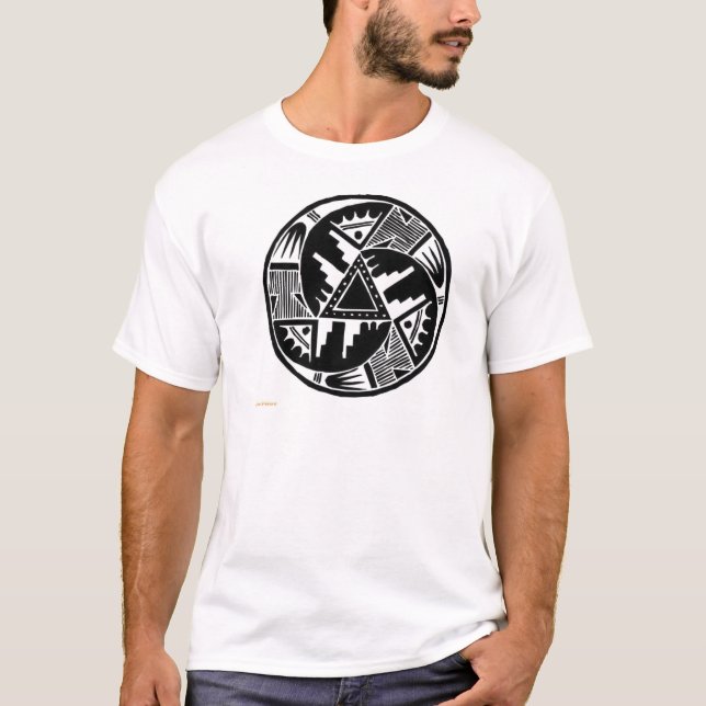 T-shirt Roda nativa (Frente)