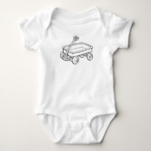 T-shirt Rodas - Bebê