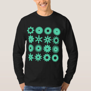 T-shirt Rodas denteadas