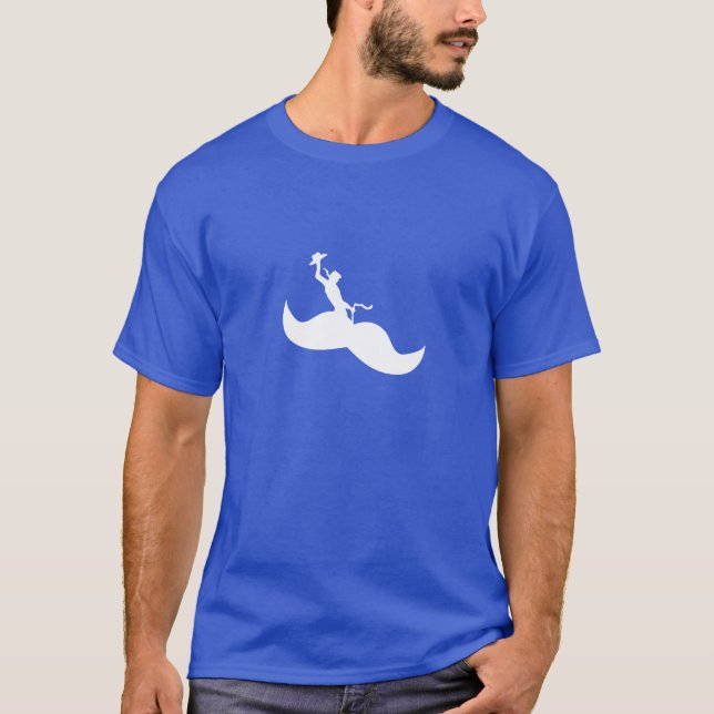 T-shirt Rodeo Mustache (Frente)