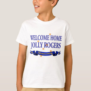 T-shirt Rogers alegre Home bem-vindo