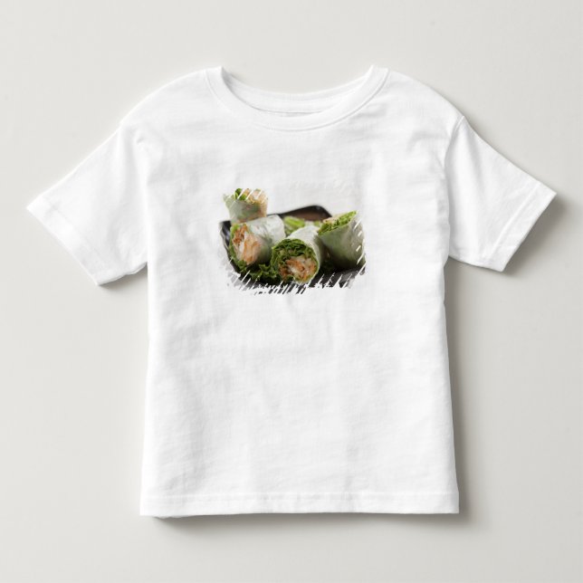 T-shirt Rolinhos Primavera de Legumes (Frente)