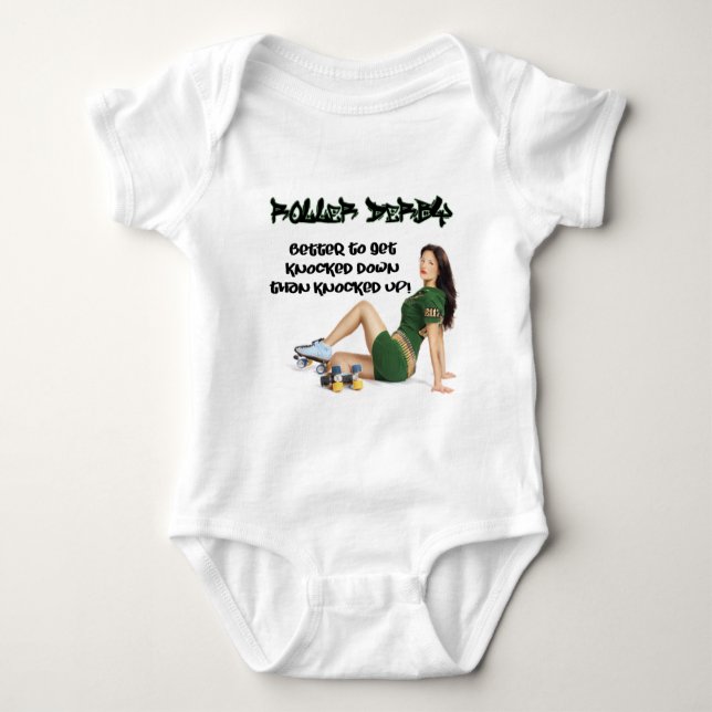 T-shirt Roller Derby... (Frente)