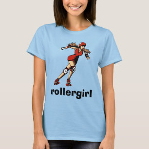 T-shirt Rollergirl tee