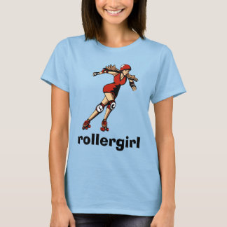 T-shirt Rollergirl tee