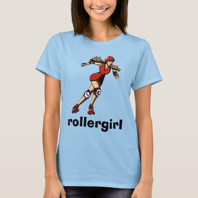 T-shirt Rollergirl tee (Frente)