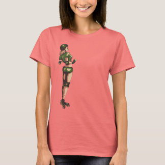 T-shirt Rollergirl tee