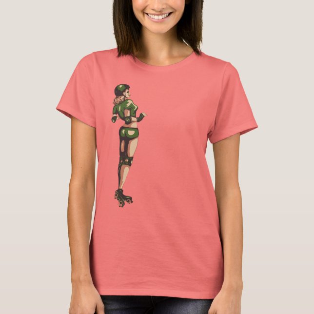 T-shirt Rollergirl tee (Frente)