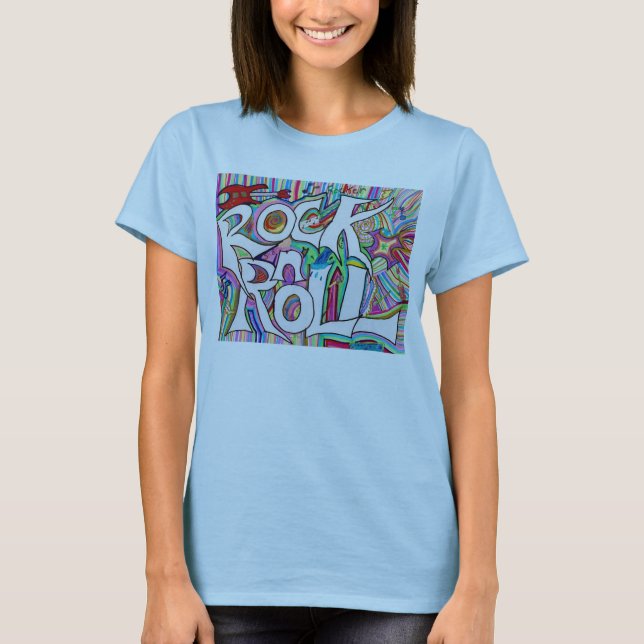 T-shirt rolo da rocha n (Frente)