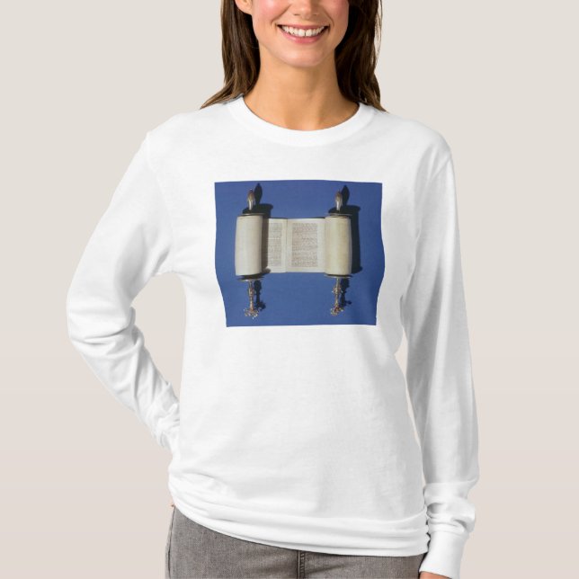 T-shirt Rolo diminuto de Torah, 1765 (Frente)