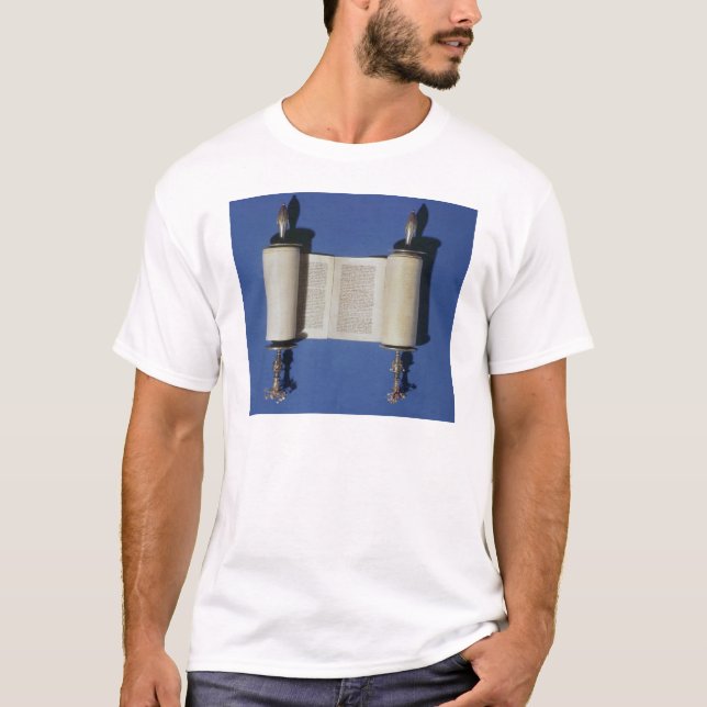 T-shirt Rolo diminuto de Torah, 1765 (Frente)