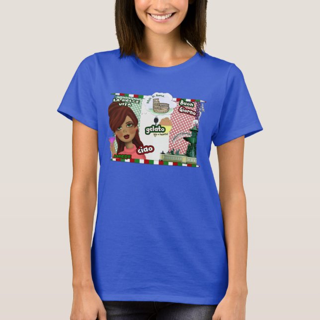 T-shirt Roma Diva (Frente)