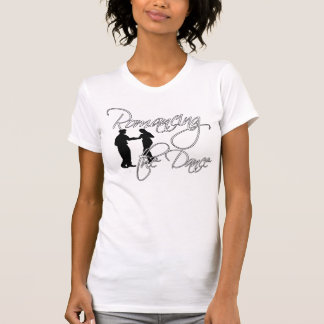 T-shirt Romancing o tanque da dança