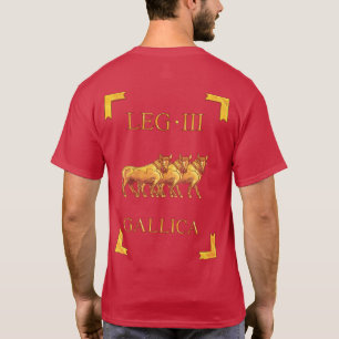 T-shirt romano de 3 Legio III Gallica Vexillum