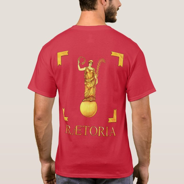 T-shirt romano de Praetoria Vexillum (Verso)