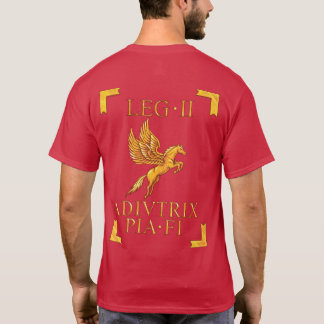 T-shirt romano do Pia Fi Vexillum de 2 Legio II