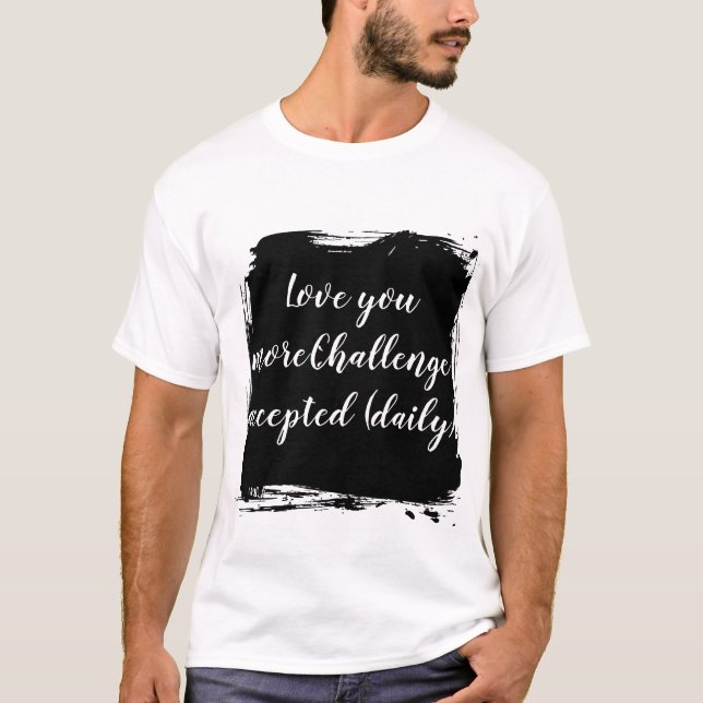 T-Shirt Romantic Couple Quote (Frente)