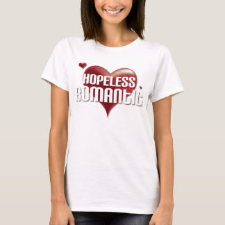 T-shirt romântico impossível