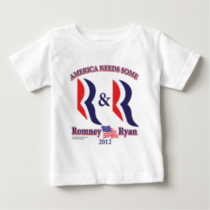 T-shirt Romney e Ryan
