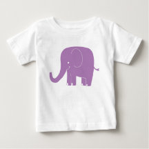 Romper de elefante roxo