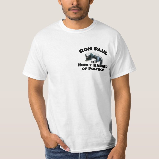 T-shirt Ron Paul 2012 para o presidente (Frente)