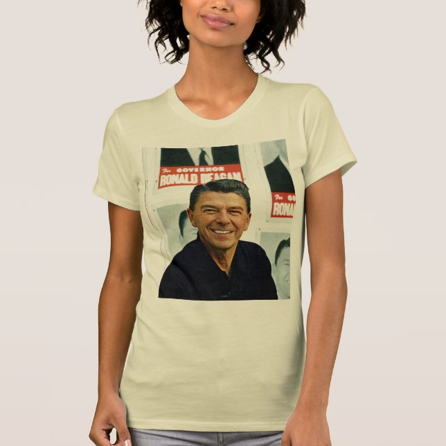 T-shirt Ronald Reagan (Frente)